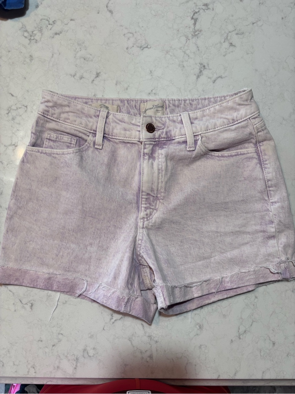 Universal Thread Pastel Lavender Denim Shorts